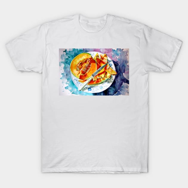 Melon still life T-Shirt by kovacsannabrigi